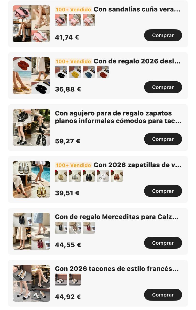 Zapatos y sandalias mujer ✨