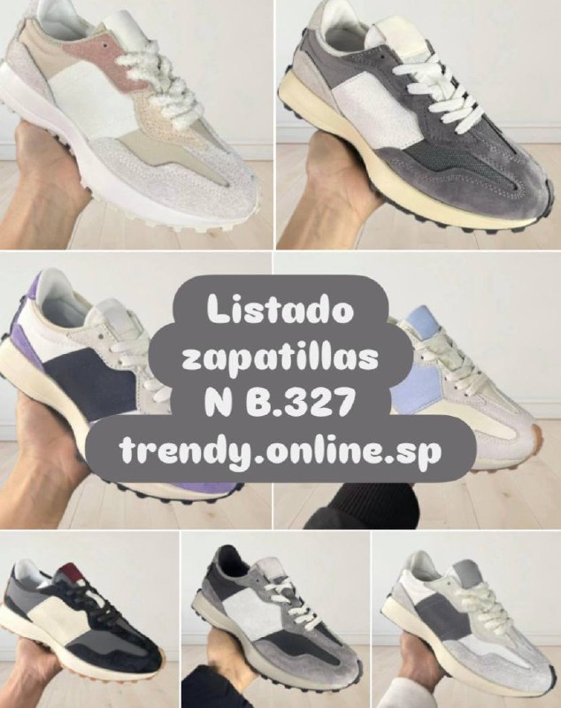 ✨ LISTADO ZAPATILLAS NB 327 ✨