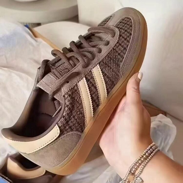 Chic Retro Plaid Shoes ✨