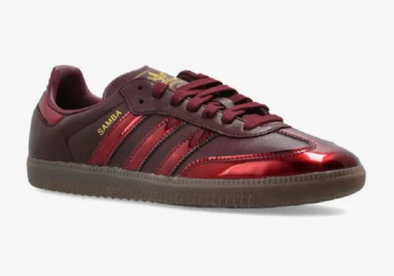 ADIDAS SAMBA OG W MAROON/GOLD METALLIC ✨
