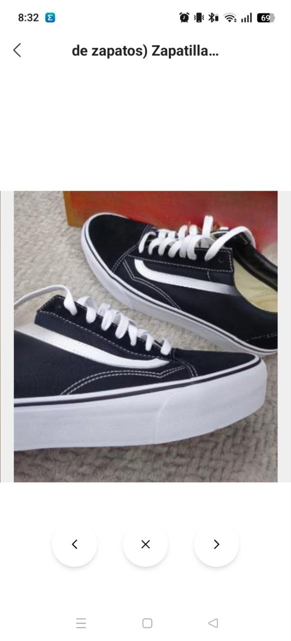Zapatillas plataforma Vans 34.41€‼ ✨